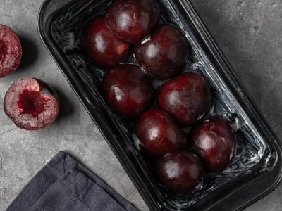 Slyvų pyragas su augaliniu pienu Žingsnis 4