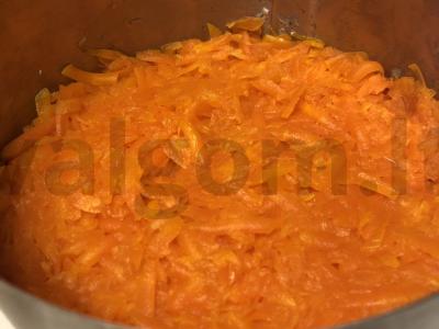 Salotos su žaliais pomidorais Žingsnis 6