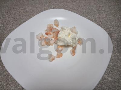 Sushi apkepas su krevetėmis Žingsnis 2