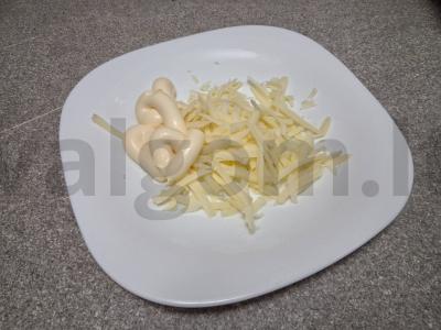 Sushi apkepas su krevetėmis Žingsnis 4