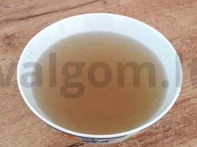 Kvapnus kalakutų sultinys su kaulais Žingsnis 5