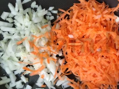 Skani užkepėlė borščiui su pomidorų tyrė ir pomidorų pasta Žingsnis 2