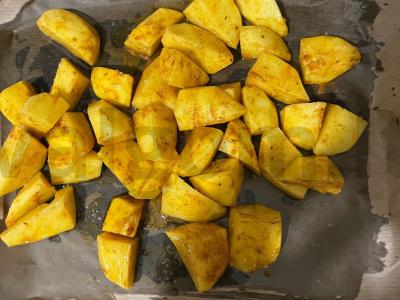 Kepta bulvė su sūriu Žingsnis 4