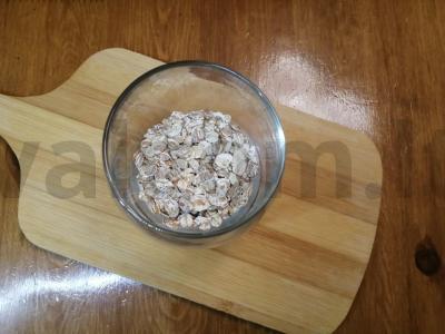 Patingėlių avižinė košė su varške ir linų sėmenimis Žingsnis 1