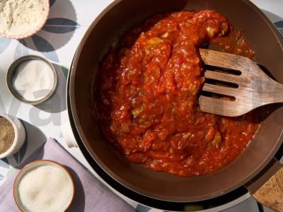 Nudų su grybais ir špinatais Žingsnis 5