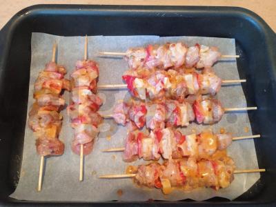 Vištienos šašlykai su ananasais orkaitėje Žingsnis 7