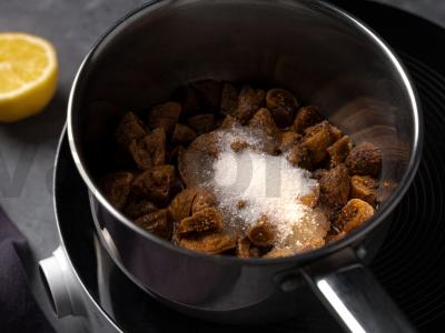 Figų ir sūrio pyragas Žingsnis 1