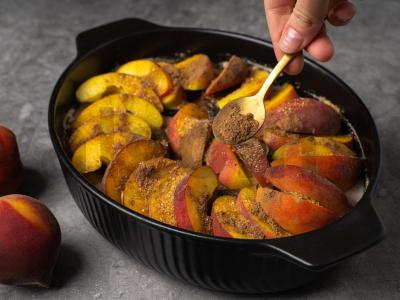 Skrebučiai su persikais Žingsnis 3