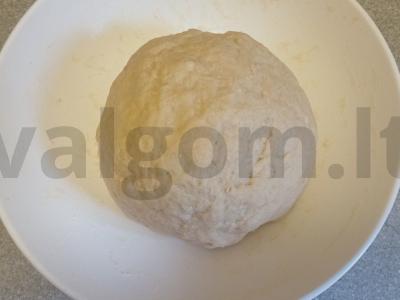 Mantai su naminiu faršu, bulvėmis ir grietinės padažu Žingsnis 2