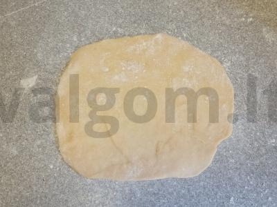 Mantai su naminiu faršu, bulvėmis ir grietinės padažu Žingsnis 3