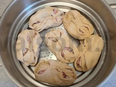 Mantai su naminiu faršu, bulvėmis ir grietinės padažu Žingsnis 9