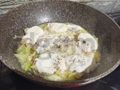 Menkių filė grietinėje per 30 minučių Žingsnis 4