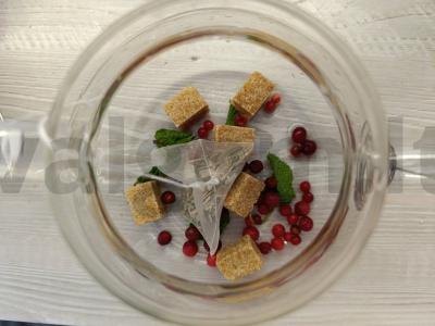 Žolelių gėrimas su spanguolėmis Žingsnis 4