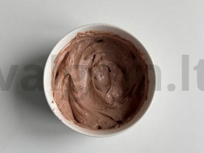 Šokoladinis čia pudingas Žingsnis 1