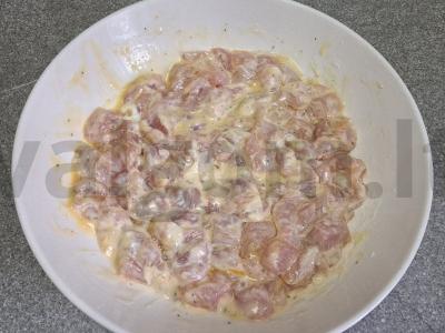 Kiaulienos blynai vakarienei Žingsnis 7