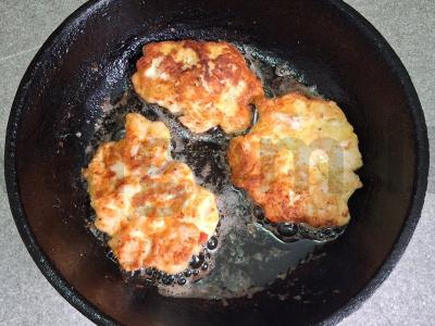 Kiaulienos blynai vakarienei Žingsnis 9