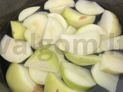 Obuolių gėrimas su ramunėlėmis Žingsnis 2