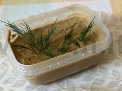 Vištienos kepenėlių paštetas su morkomis ir svogūnais pagrindine nuotrauka