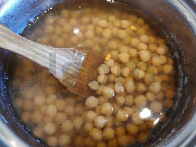 Avinžirniai su grybais grietinėlės padaže Žingsnis 1