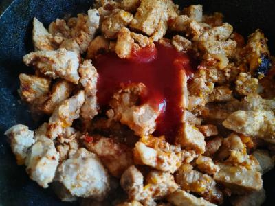 Guliašas su daržovėmis ir prieskoniais Žingsnis 5