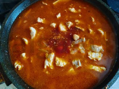 Guliašas su daržovėmis ir prieskoniais Žingsnis 6