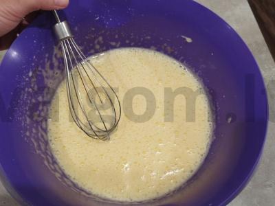 Šarlotė „Sezoninė“ su cinamonu Žingsnis 2