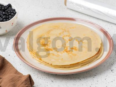 Paprastas blynų tortas su mėlynėmis Žingsnis 5