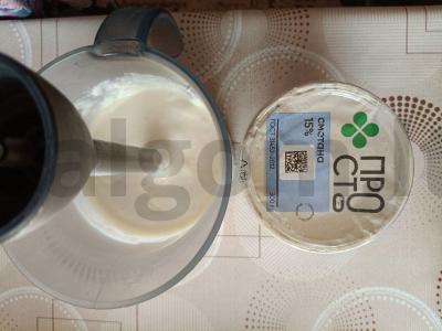 Greitas tortas su kondensuotu pienu Žingsnis 2