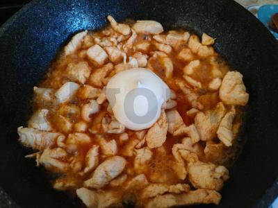 Bavarų stiliaus šašlykas su vištiena Žingsnis 5