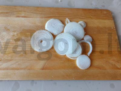 Bavarų stiliaus šašlykas su vištiena Žingsnis 7