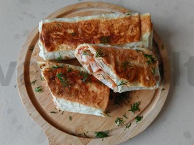 Bavarų stiliaus šašlykas su vištiena pagrindine nuotrauka