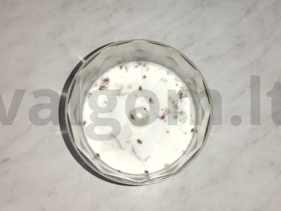 Kruopos su kriauše „Du linai“ Žingsnis 3