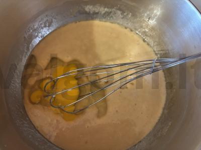 Karališkos torto „Sūdyta karamelė“ korpusai Žingsnis 4