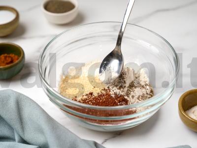 Vištienos stripsai oro grilyje Žingsnis 3