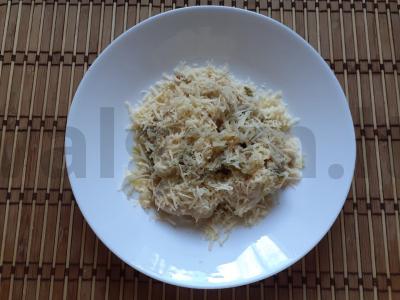 Troškinta vištienos krūtinėlė su daržovėmis ir sūriu Žingsnis 6