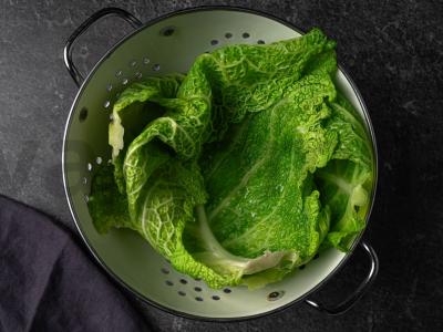 Kopūstai su plekšne Žingsnis 1