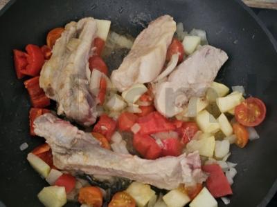 Sotūs lagmanas su kiaulienos šonkauliais Žingsnis 3