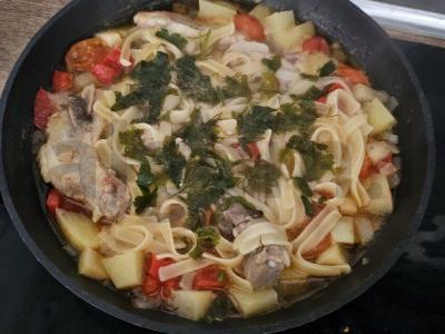 Sotūs lagmanas su kiaulienos šonkauliais Žingsnis 9