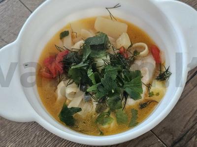 Sotūs lagmanas su kiaulienos šonkauliais pagrindine nuotrauka