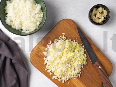 Milanietiškas risotto Žingsnis 1