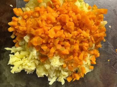 Klasikinis Olivier su virta dešra Žingsnis 4