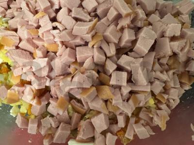 Klasikinis Olivier su virta dešra Žingsnis 7