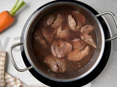 Subproduktų paštetas Žingsnis 1