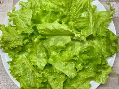 Salotos su kalakutų kumpiu ir mocarela Žingsnis 1