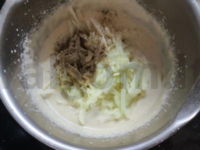 Kefyro blynai su obuoliu ir cinamonu Žingsnis 5