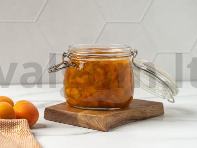 Abrikosų ir persikų uogienė Žingsnis 4