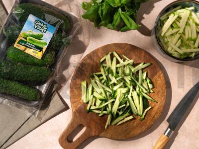 Žaliosios spring-rolai Žingsnis 1