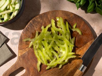 Žaliosios spring-rolai Žingsnis 2