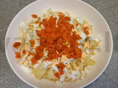 Olivje salotos su doktorine dešra per 30 minučių Žingsnis 3