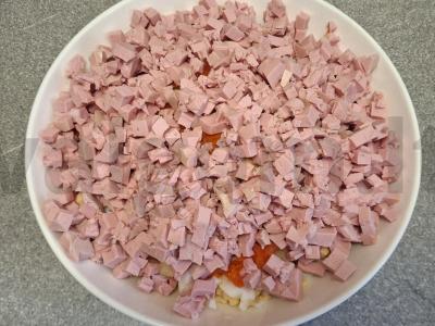 Olivje salotos su doktorine dešra per 30 minučių Žingsnis 4